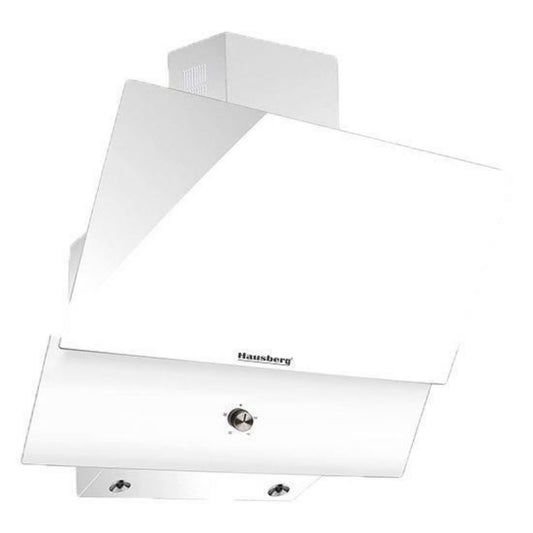 Hausberg 60 cm Alüminyum Filtre Ankastre Davlumbaz Beyaz