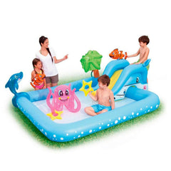 Bestway Kaydıraklı Fıskiyeli Fantastik Su Eğlence Parkı 239cm X 206cm X 86cm