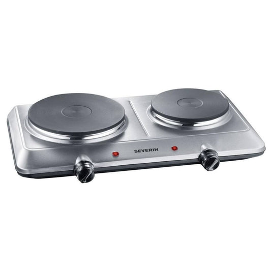 Severin 46x29 Cm 2500 W Çift Gözlü Elektrikli Ocak Inox