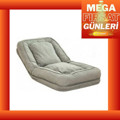Modern Katlanır Kanepe Yatak 175x95 Cm Gri