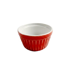 Fırına Girebilen Sufle Kabı Kase Kırmızı 9 x 9.4 cm