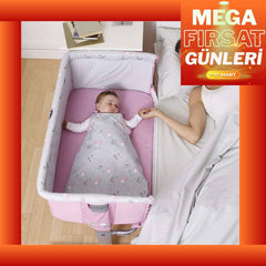Chicco Next To Me Anne Yanı Beşik Pembe