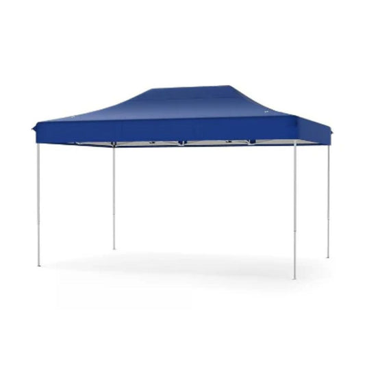 Gazebo 3×4.5 M 800D Branda 30 mm Profil Kamp Bahçe Dış Alan Tentesi Mavi