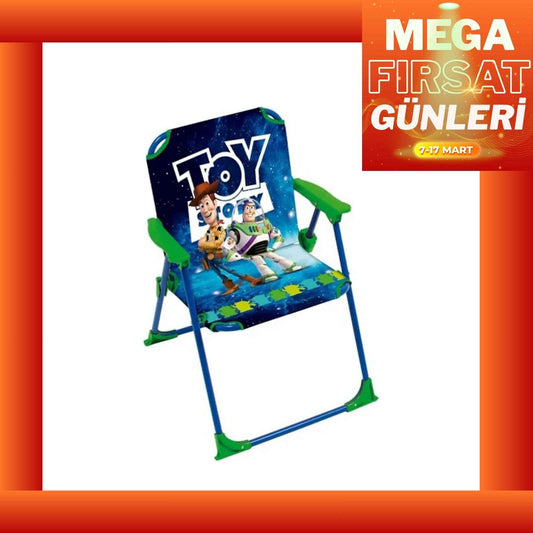 Toy Story Baskılı Katlanabilir 37x39x53 Cm Güvenlikli Çocuk Sandalyesi