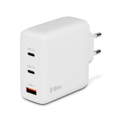 Ttec SmartCharger Trio Pro 120W PD Seyahat Hızlı Şarj Aleti 2 USB-C+USB-A