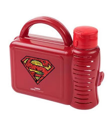 Superman Mataralı 270 ml Beslenme Çantası Kırmızı