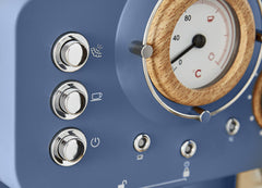 Swan Nordic Espresso Kahve Makinesi Ladin Mavisi