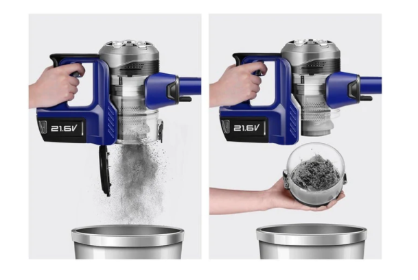 Swan Powerplush Turbo Kablosuz 3'ü 1 arada Dikey Elektrik Süpürge Lacivert