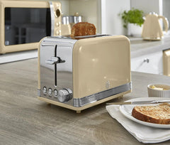 Swan Retro 2 Dilimli Ekmek Kızartma Makinesi Sarı