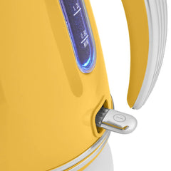 Swan Retro Jug Elektrikli Su Isıtıcısı Kettle 1.5 Litre 3000 w Sarı