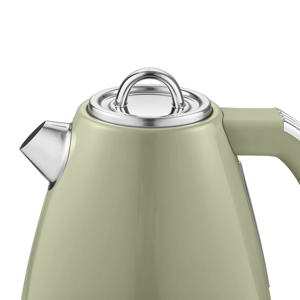 Swan Retro Jug Elektrikli Su Isıtıcısı Kettle 1.5 Litre 3000 w Yeşil