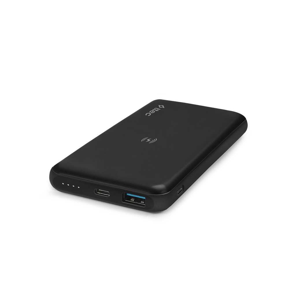 Ttec PowerSlim 10000 Pro Wireless Powerbank Siyah