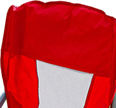 Taşıma Çantalı 95x53 Cm Geniş Oturma Alanlı Sandalye Kırmızı
