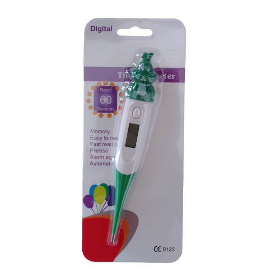 Tavşan Figürlü Esnek Uçlu Dijital Ateş Ölçer