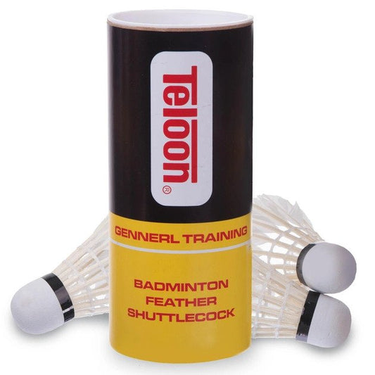 Teloon 3 lü Prof Badminton Topu Beyaz