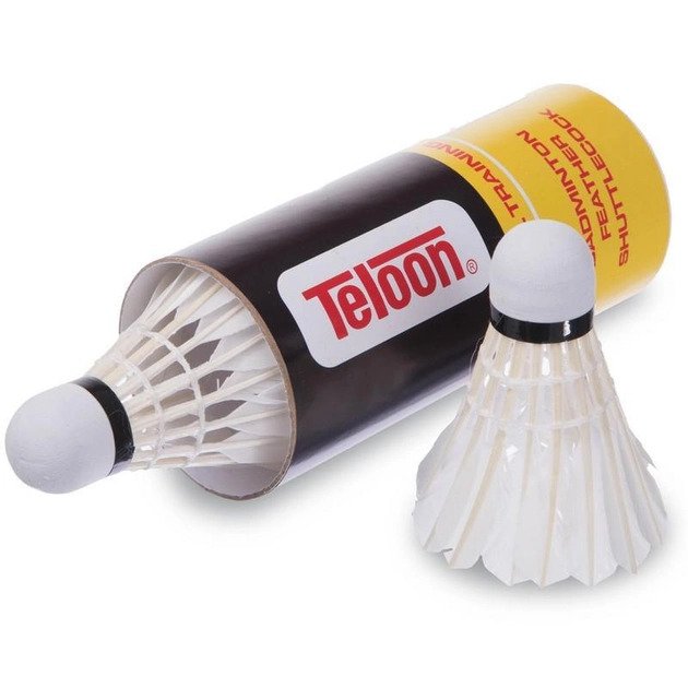 Teloon 3 lü Prof Badminton Topu Beyaz