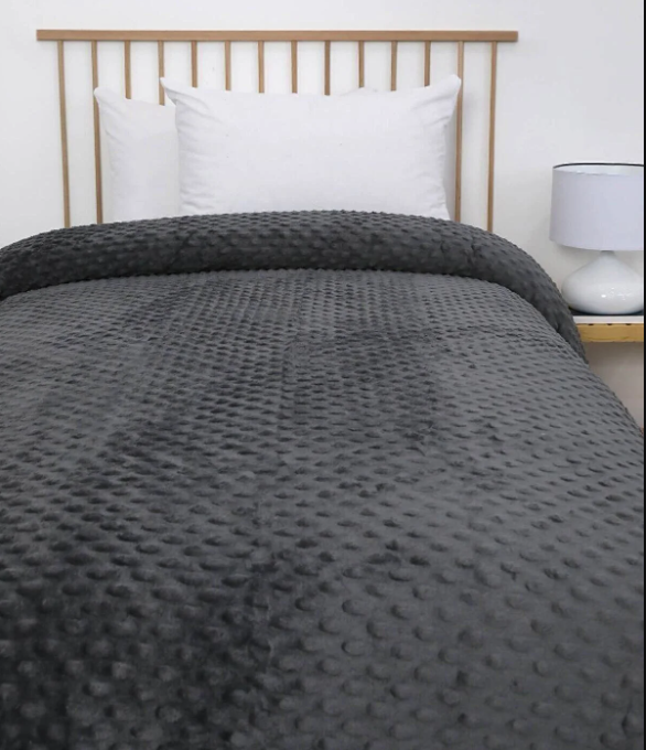 Mink Tomurcuk Battaniye 200x220 cm Antrasit
