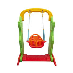 King Kids Dino 3+ Yaş Emniyet Kemerli Salıncak Seti