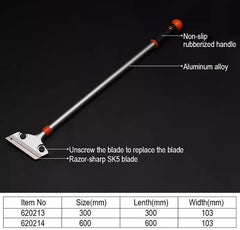 Harden 30 cm uzun Saplı Cam Kazıyıcı
