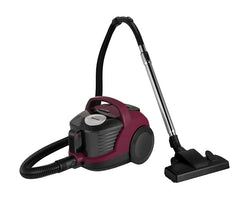 Grundig Toz Torbasız 800 W Litre Elektrikli Süpürge Siyah-Bordo