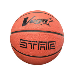 Vega Star Size 6 Basketbol Topu Kahverengi