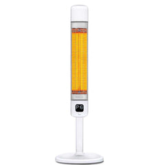 Ventino 6 Level Kumandalı Karbon 2500 W Infrared Ufo Isıtıcı Soba Beyaz