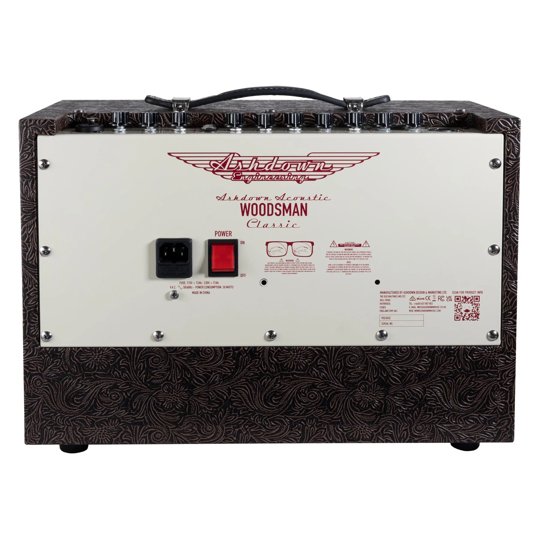Ashdown Woodsman 40 W Klasik Akustik Amfi