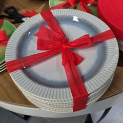 Dörtlü Yemek Servis Tabağı Seti