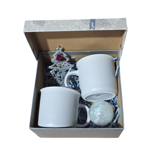 İkili 350 ML Mug Kupa Bardak Gri