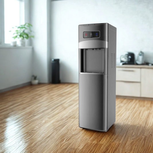 Star Gizli Damacanalı Led Ekran Su Sebili Silver