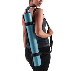 İkili Avantaj Paketi Mavi Yoga Mat ve Mat Taşıma Askısı
