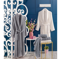 Julie Lena 6 Parça Aile Bornoz Seti