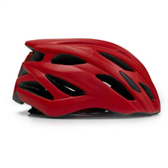Bisiklet Kaykay İçin Işıklı Kask Kırmızı L 57-62 Cm