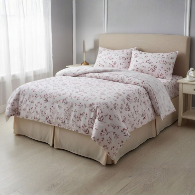 Lux Pazen Mini Çiçekli Çift Kişilik Nevresim Takımı