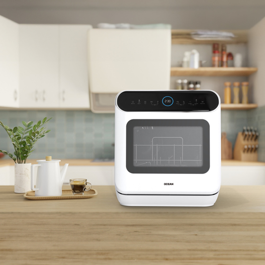 Ocean Tezgah Üstü A+ 6 Program Mini Bulaşık Makinesi