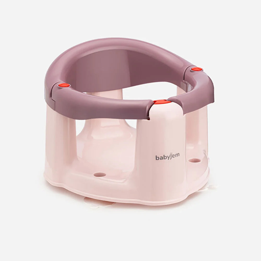 Babyjem Önden Açılır Banyo ve Mama Oturağı Mürdüm