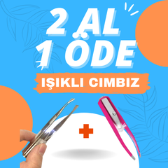 Paslanmaz Işıklı Cımbız