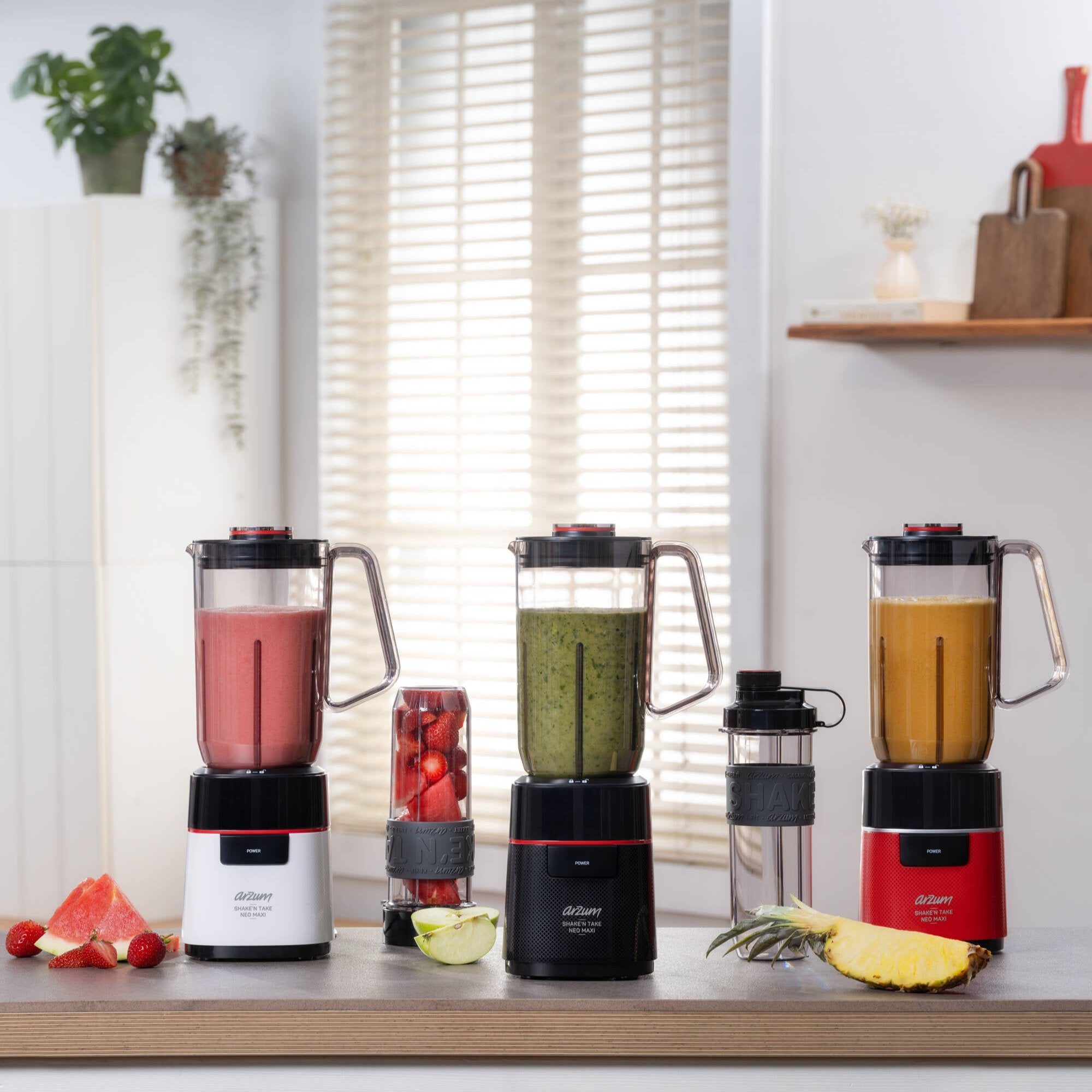 Arzum Shake'n Take Neo Maxi Sürahi Blender Siyah