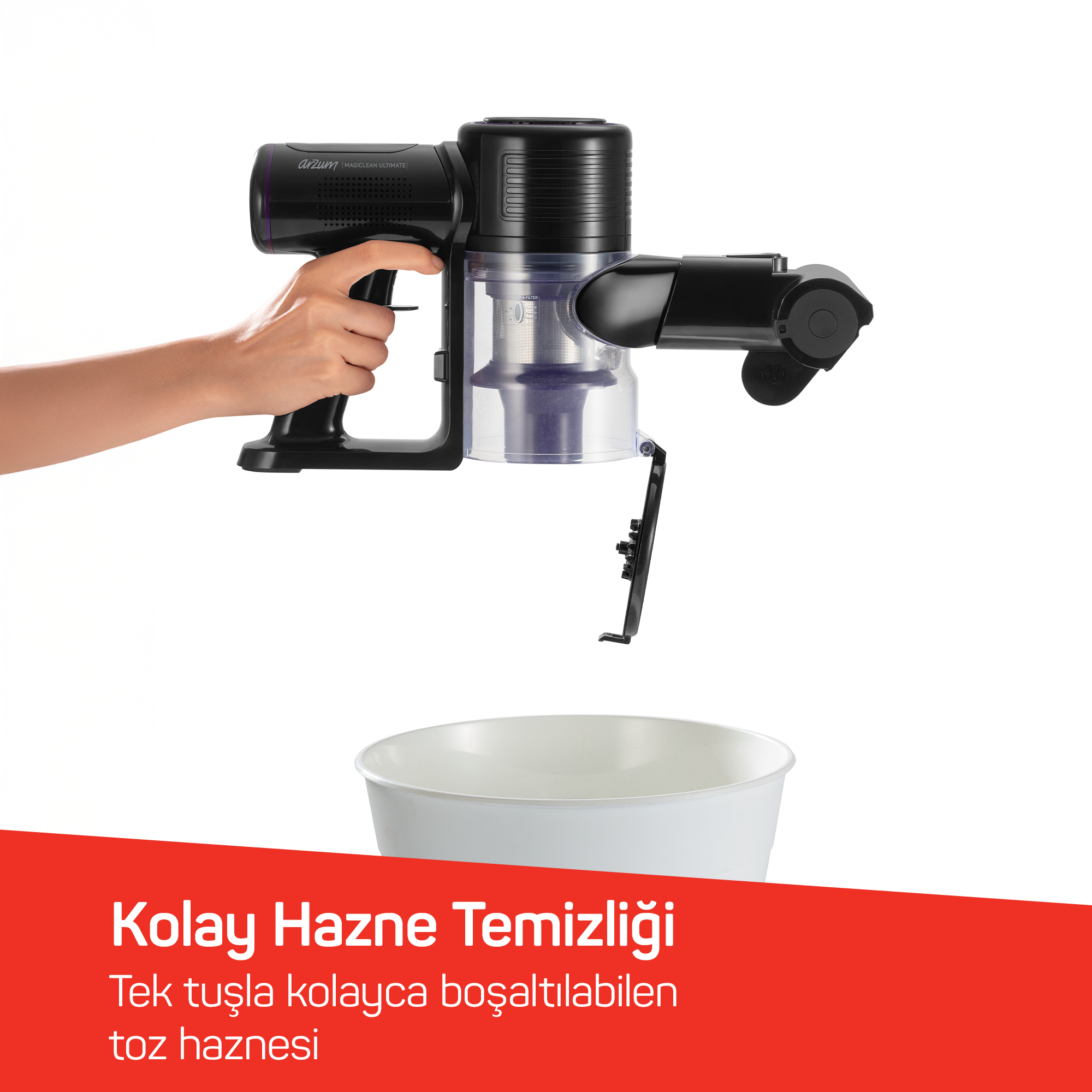 Arzum Magiclean Ultimate Dikey Şarjlı Süpürge