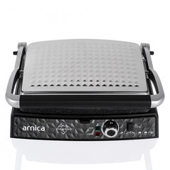 Arnica Diamond Granit Izgaralı Tost Makinesi İnox