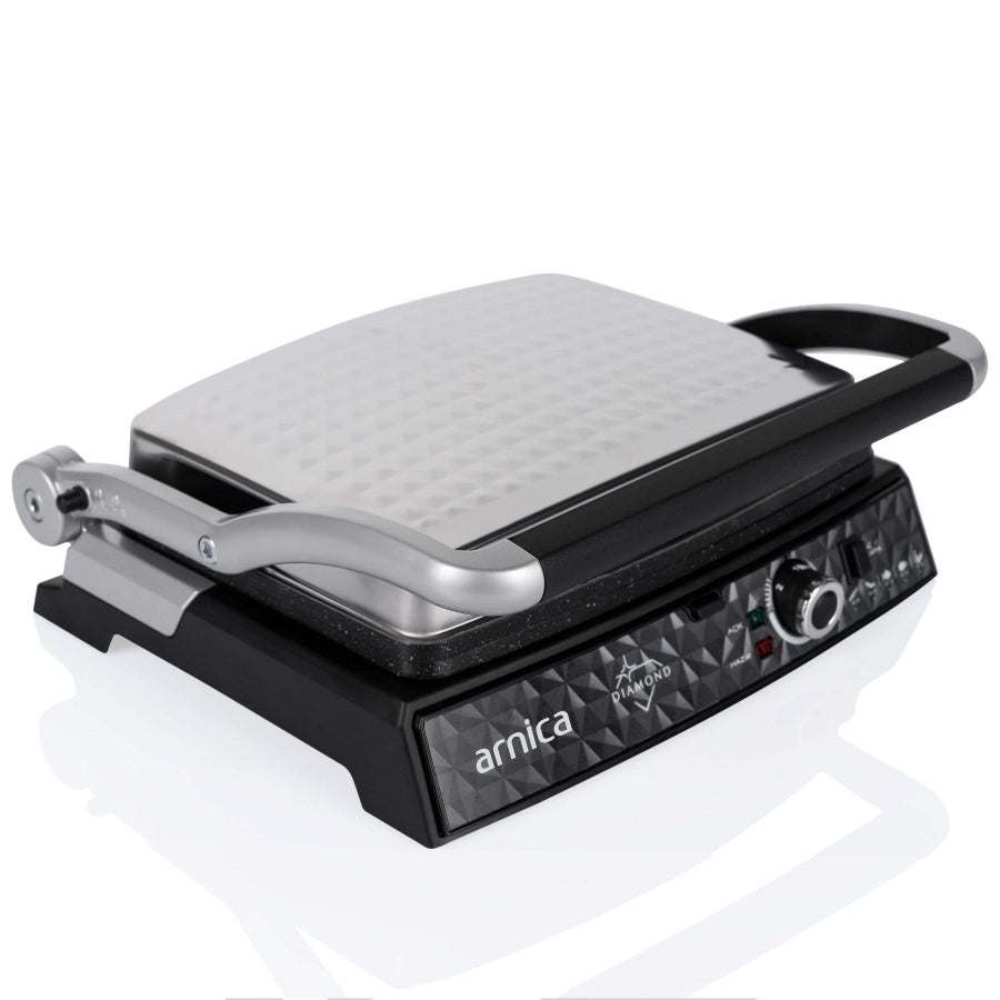 Arnica Diamond Granit Izgaralı Tost Makinesi İnox