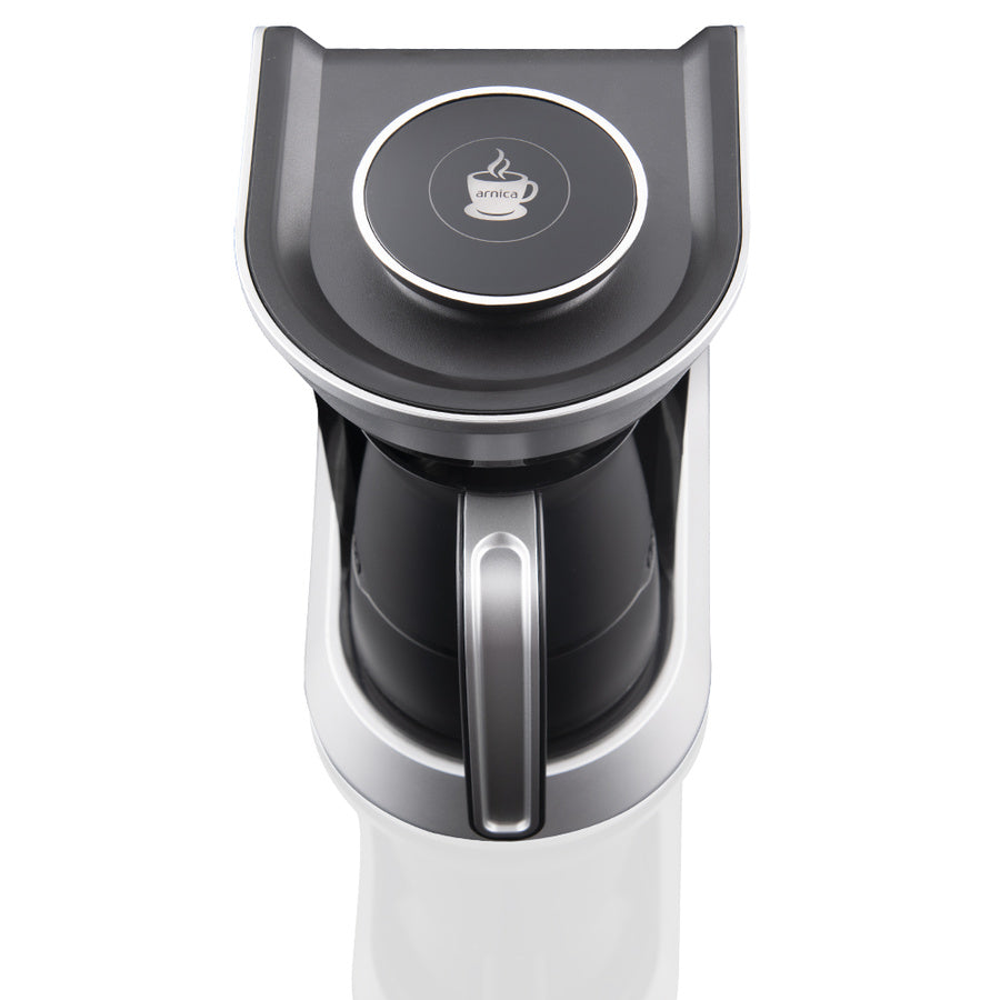 Arnica Köpüklü 4 Fincan Kapasite Türk Kahve Makinesi Silver