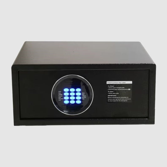 Dijital Şifreli Safe Mini Kasa Siyah