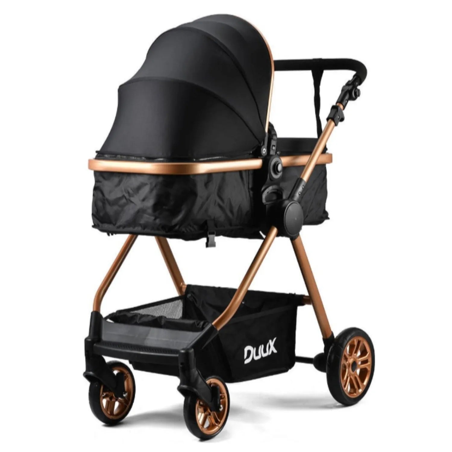 Duux Apex Plus Çift Yönlü Tek Elle Katlanabilir Travel Bebek Arabası