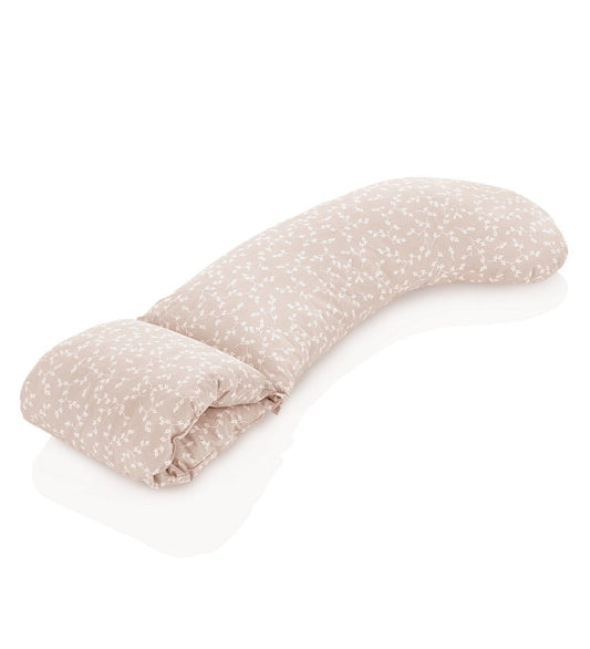 Babyjem Baş Destekli Emzirme Minderi Somon Çiçek