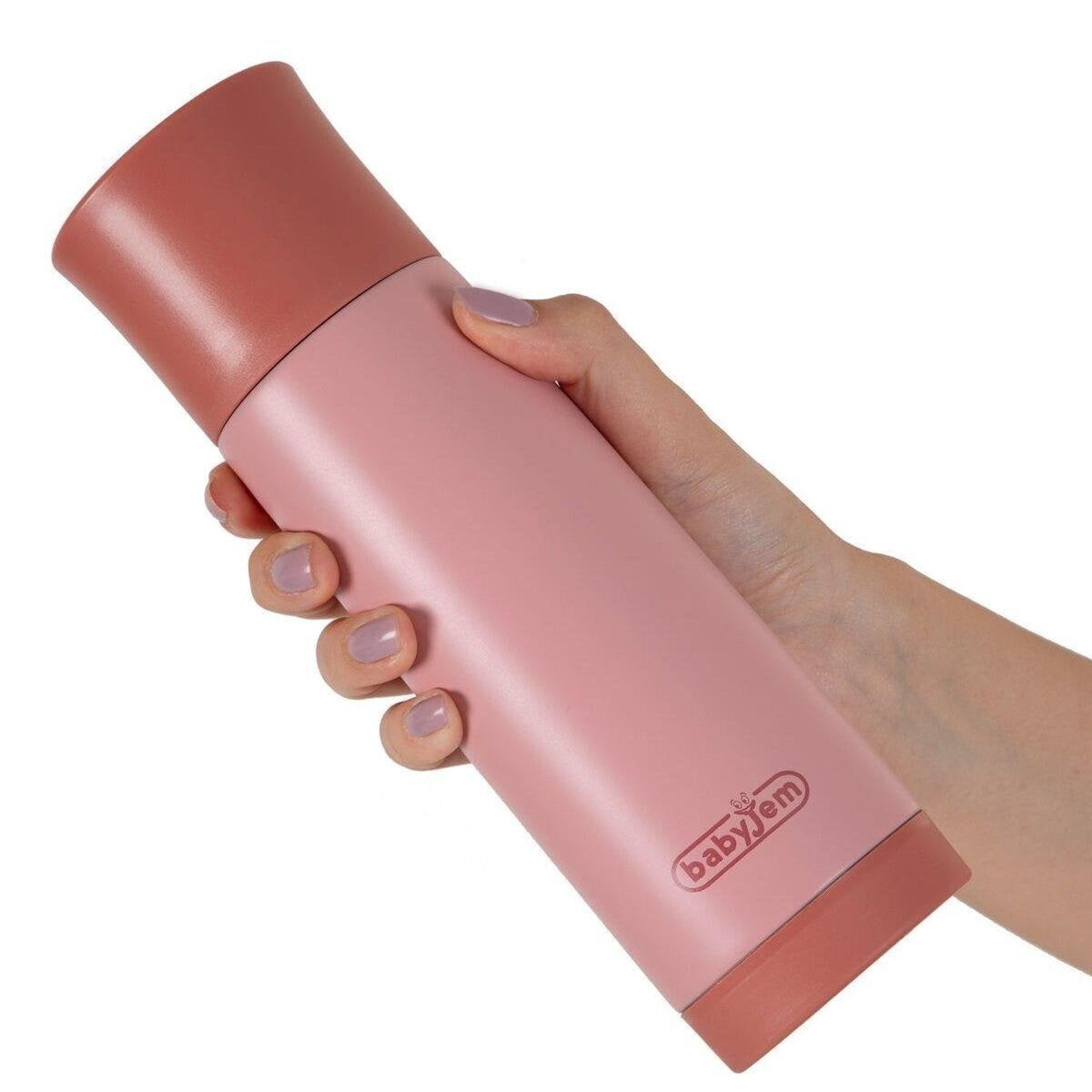 Babyjem Paslanmaz Çelik Termos Pembe 400 ML