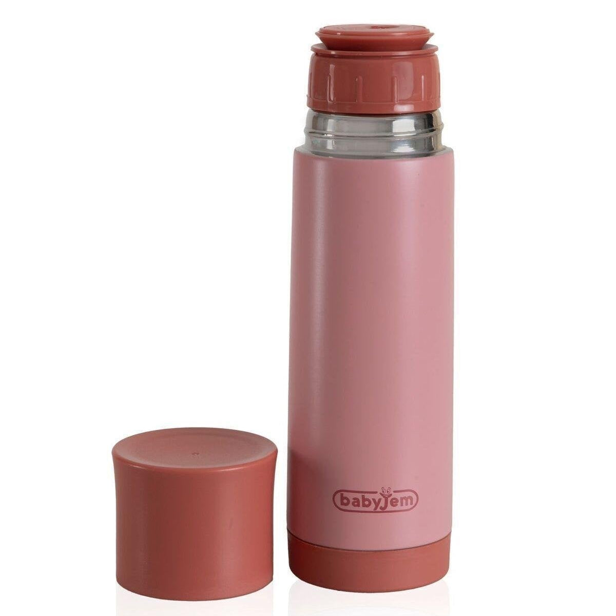 Babyjem Paslanmaz Çelik Termos Pembe 400 ML