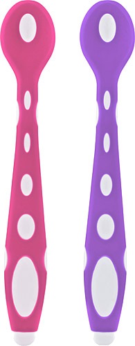 Babyjem Silikon Mama Kaşığı Pembe Mor