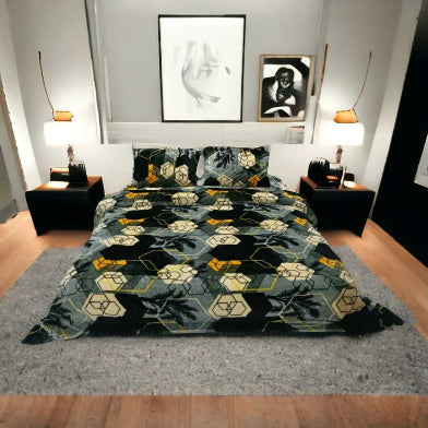 Welsoft Özel Seri Bee Çift Kişilik Nevresim Takımı