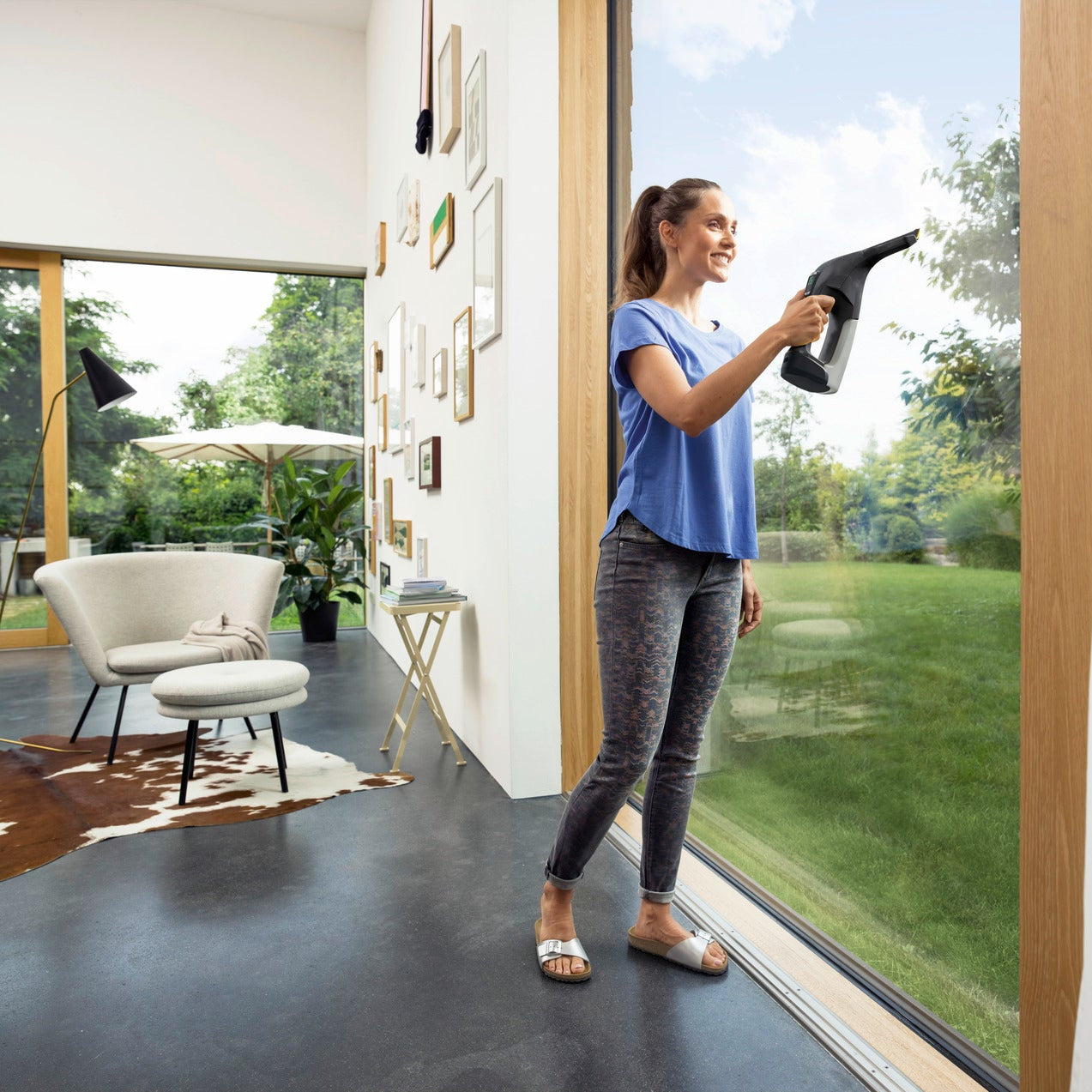 Karcher WV 6 Plus EU Şarjlı Cam Temizleme Makinesi